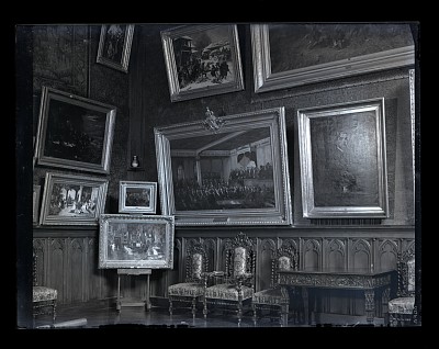 Interior din cadrul Muzeului Theodor Aman
