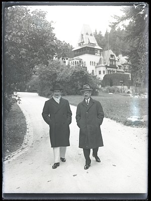 Ion Mihalache la Sinaia