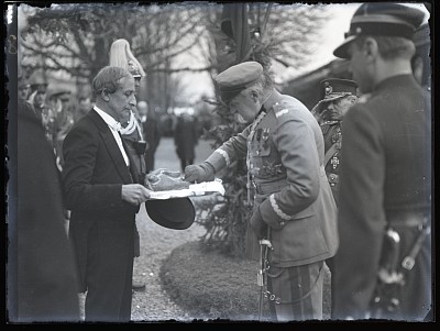 Mareșal Josef Pilsudski în vizită în România