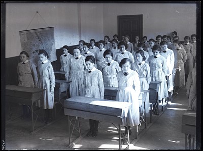 Interior clasă de fete