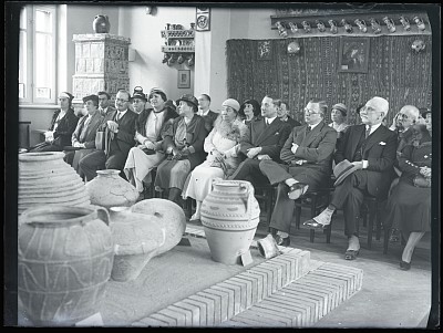 Alexandrina Cantacuzino la un eveniment cultural