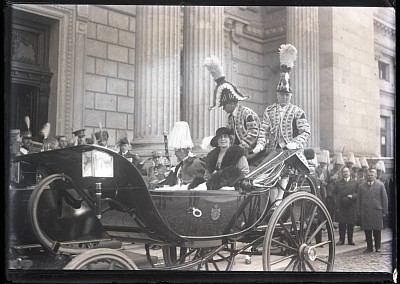 Regele Ferdinand I împreună cu Regina Maria