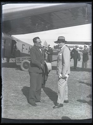 Pierre Cot alături de George Valentin Bibescu